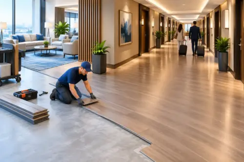 Hotel Flooring Renovation That Protects Uptime