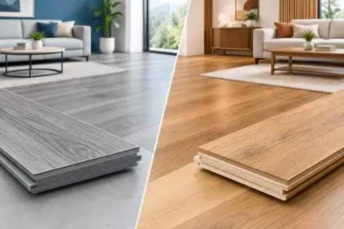 SPC Versus Engineered Wood for Modern Projects